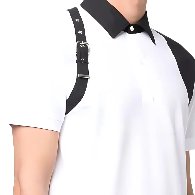 Alexander McQueen FW22 Polo Shirt Men's White-4