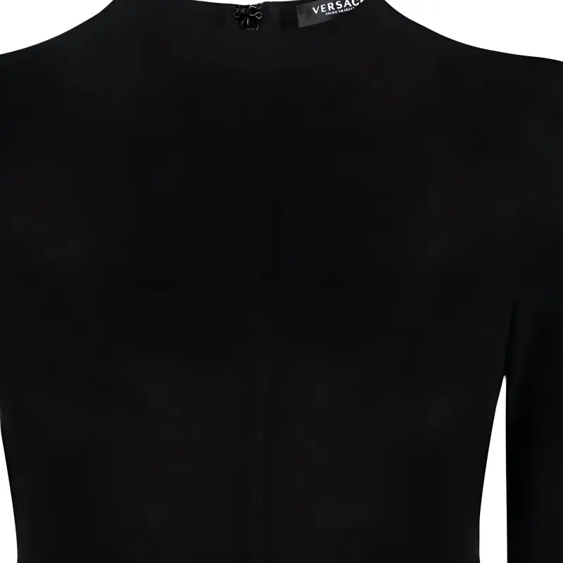 VERSACE FW22 Crop Top Women's Black-4