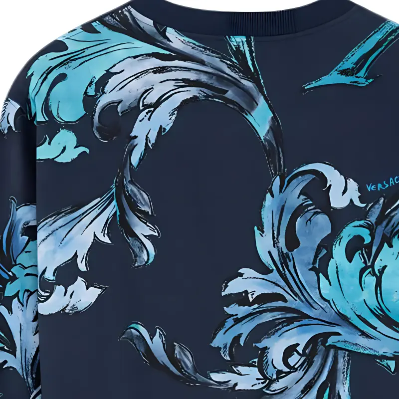 VERSACE Barocco print Sweatshirt-3