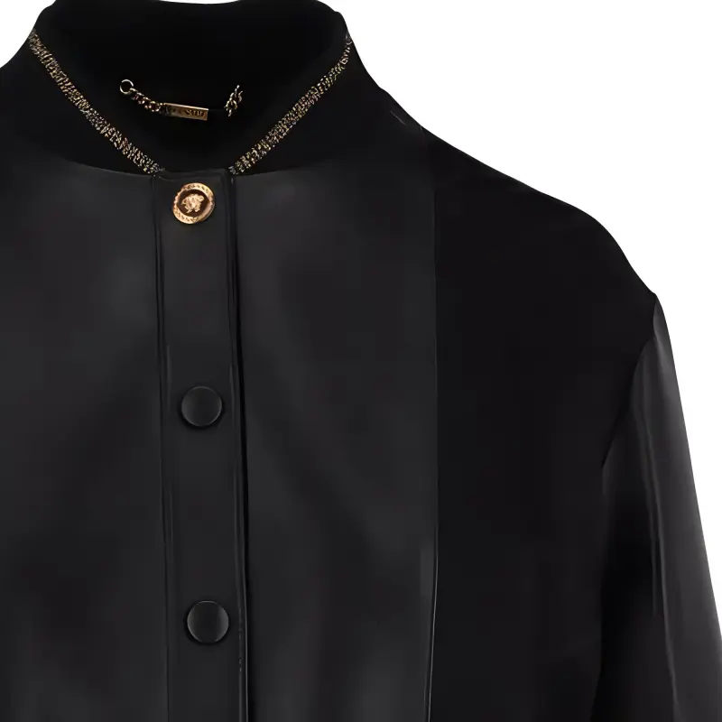 FANSIZHE Jackets Coats Women's Black-5