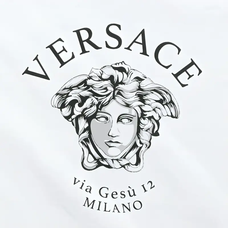 VERSACE Sweatshirts Men White-5