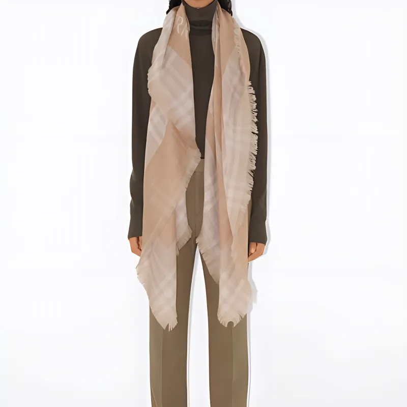 Burberry Ekd Check Scarf-2
