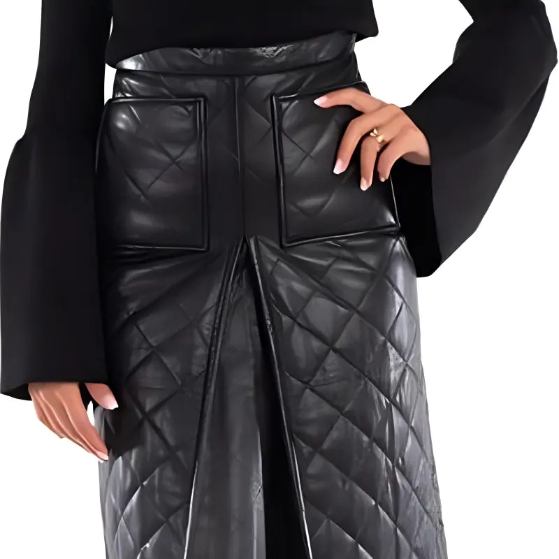 Burberry Casual Long Skirts Women's Black-2