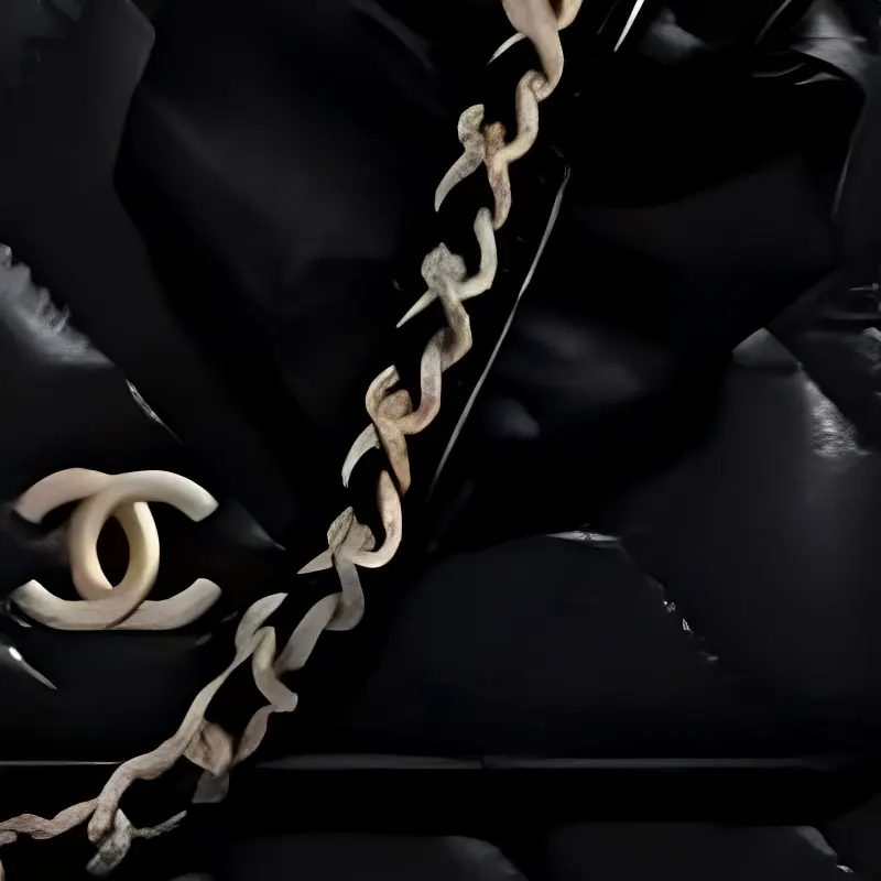CHANEL WOC Lambskin One Shoulder Fanny Pack, Shoulder Bag, Card Holder, Wallet Mini Women's Black-2