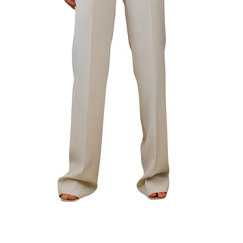MaxMara Casual Pants Women's Gray White-5