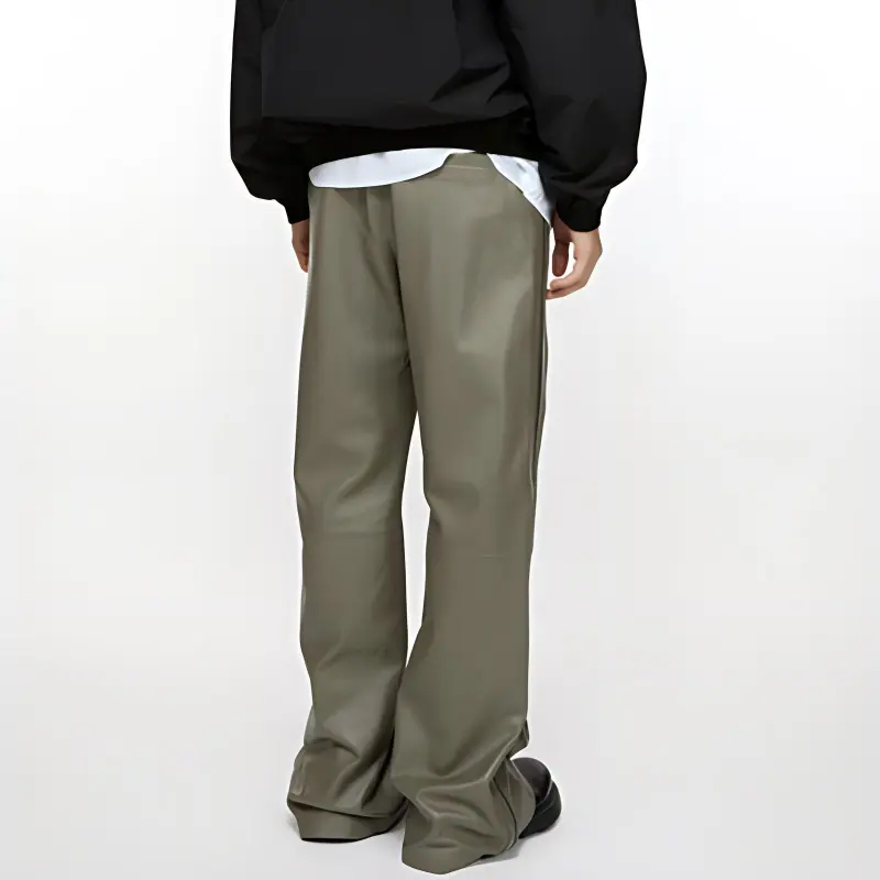 Acne Studios Leather Trousers-2