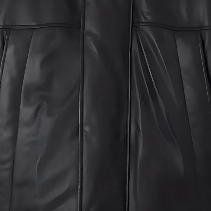 Burberry Leather Down Filled Oversized Parka-1