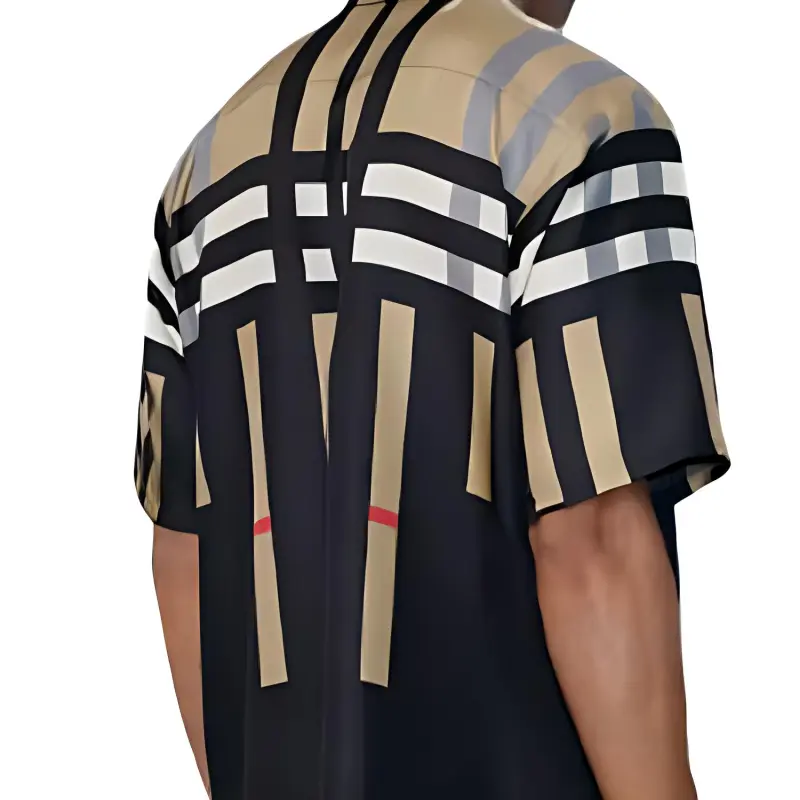 Burberry Shirts Men Light Umber-1