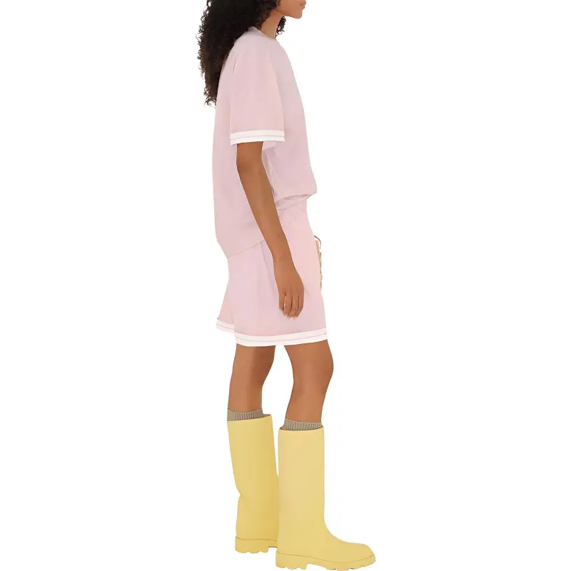Burberry Casual Shorts Women's Pink-4
