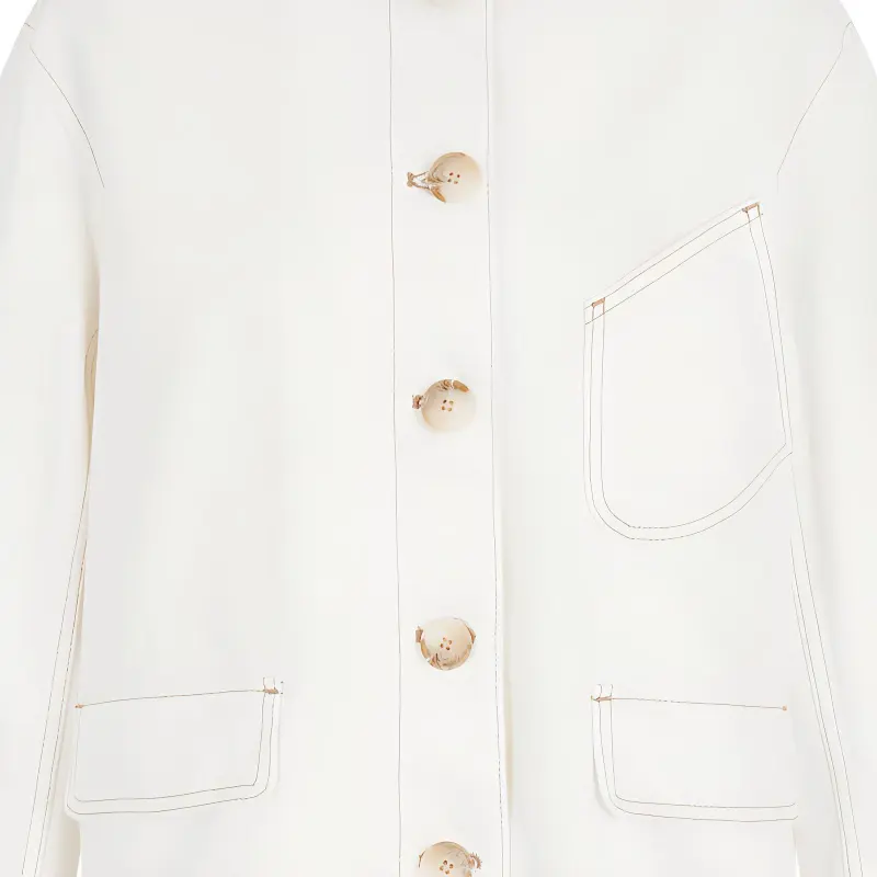 EMPORIO ARMANI Cotton Drill Blouson-3