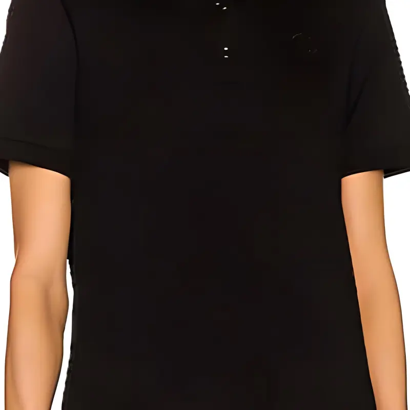 Burberry Polo Shirt Women's Black-2