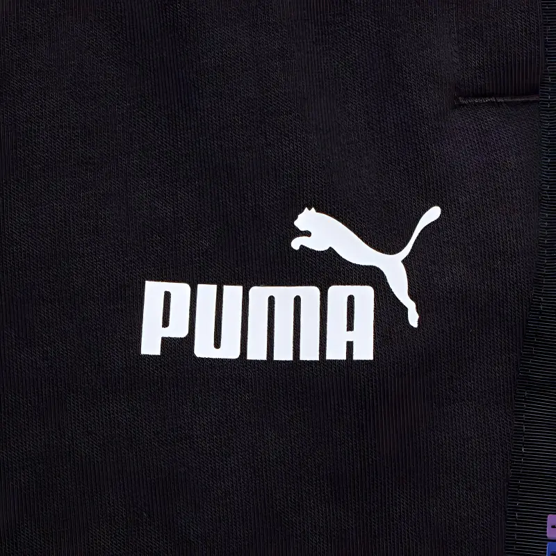 PUMA Knitted Sweatpants Men's Black-2