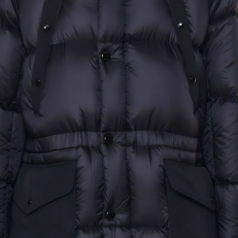 Burberry High Neck Hooded Padded Coat-7