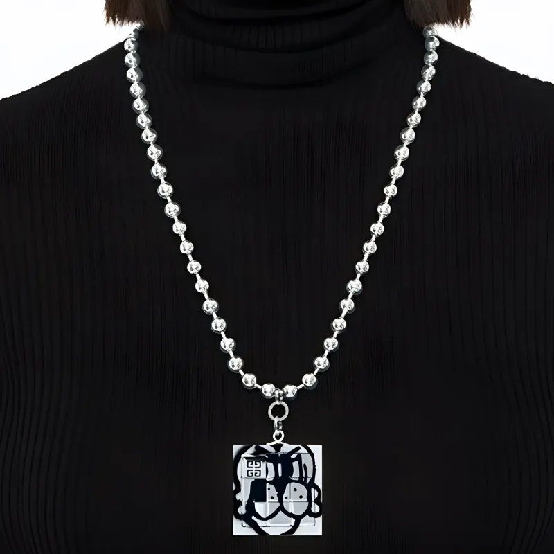 Givenchy - Necklaces Unisex Silver-3