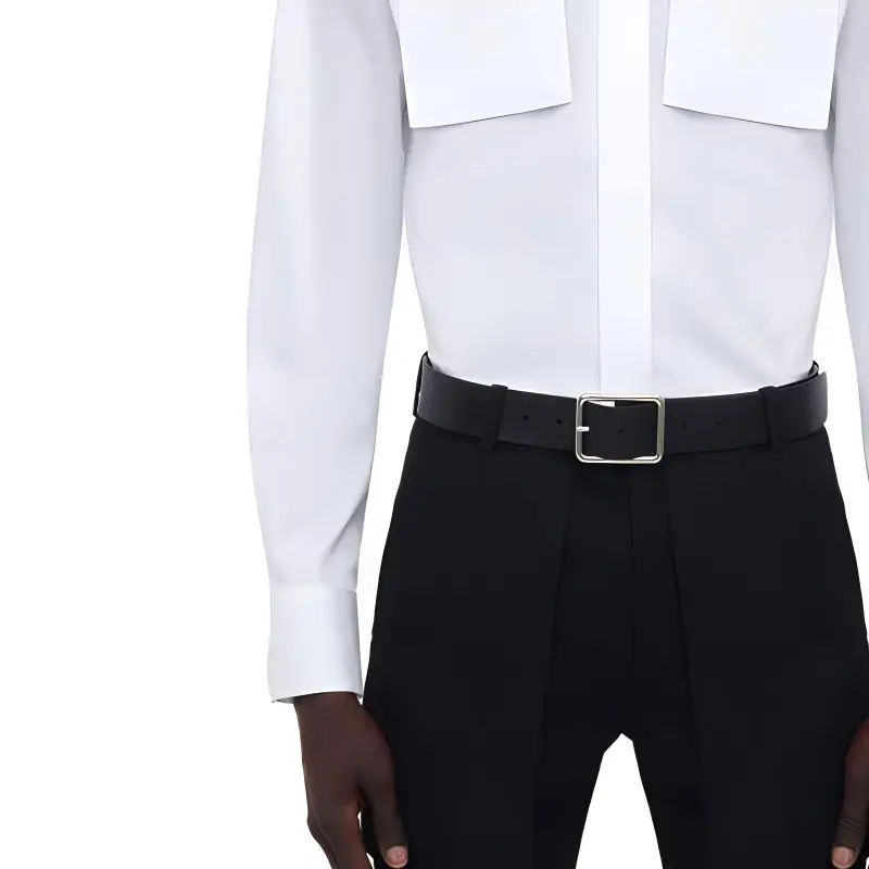 Alexander McQueen Long Sleeved Pocket Detailed Shirt-7