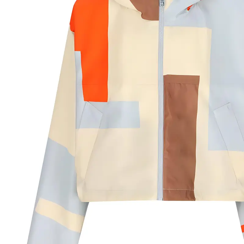 FENDI Zip Up Hooded Reversible Jacket-7