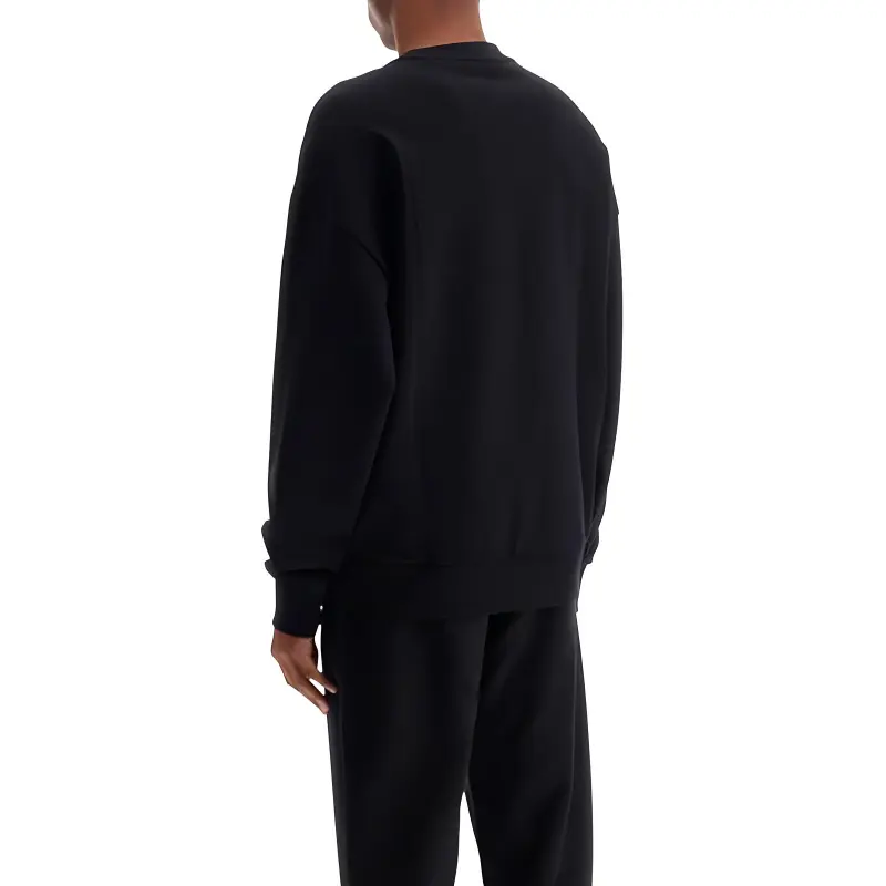 HUGO BOSS Logo Embroidered Crewneck Sweatshirt-2