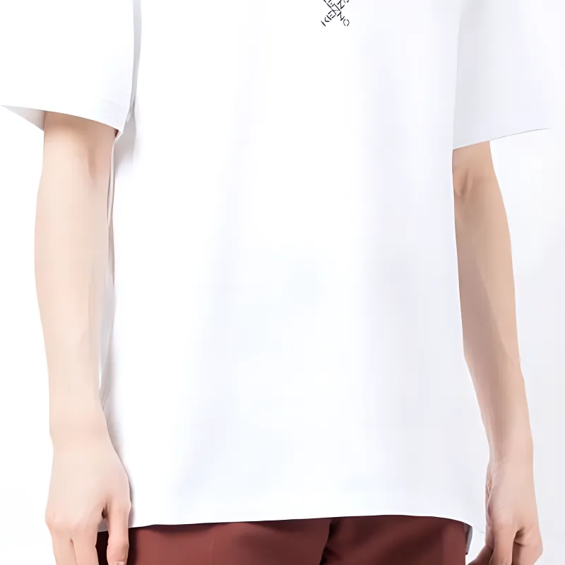KENZO Polo Shirts Men White-5