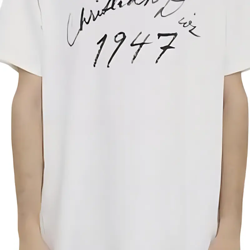 DIOR 1947 Crewneck Short-Sleeved T-Shirt-3