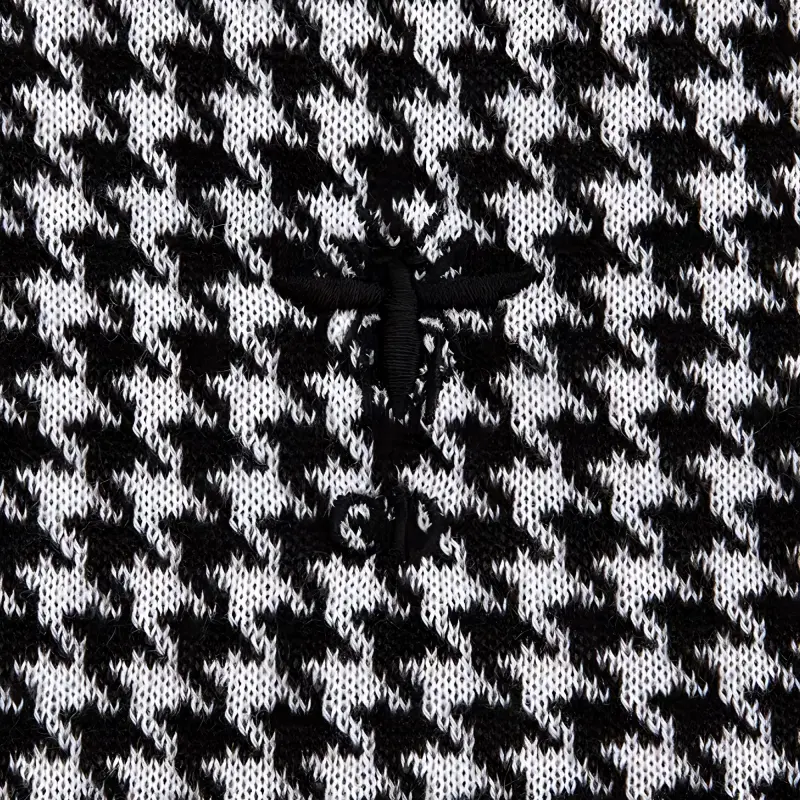 DIOR SS22 Cashmere Sweater Women's Black White-2
