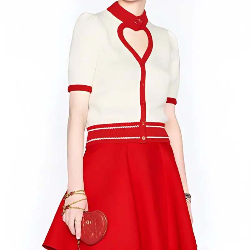DIOR FW21 Slim Fit Knitwear Women's White-2