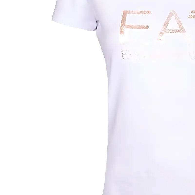 EMPORIO ARMANI EA7 T Shirts Women's White-4