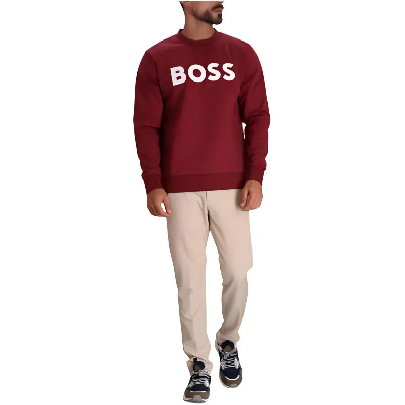 HUGO BOSS Printed Cotton Sweatshirt-1
