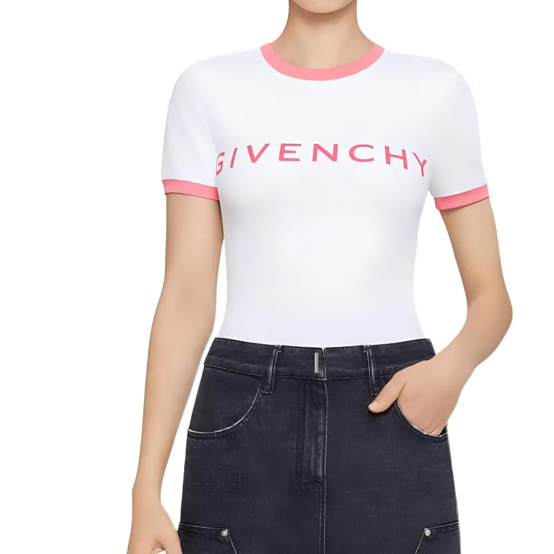 Givenchy Regular T Shirt Women's Pink-3