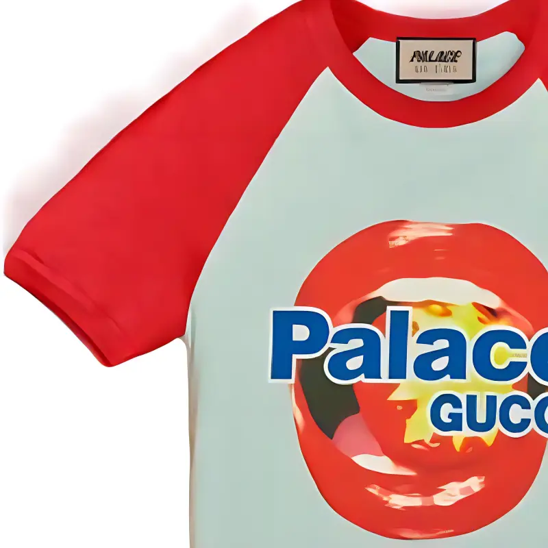 JIMEI PALACE X GUCCI Printed Cotton Jersey T-shirt-1