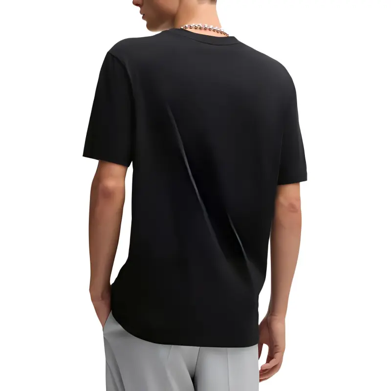 HUGO BOSS Logo print T shirt-4