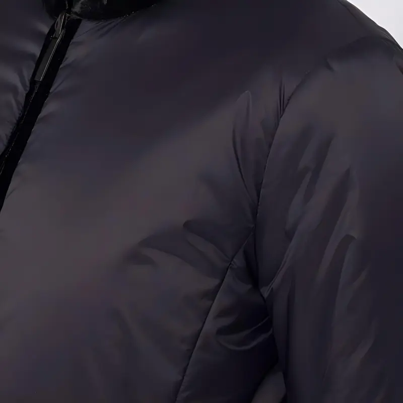 EMPORIO ARMANI Nylon Reversible Guru-collared Jacket-4