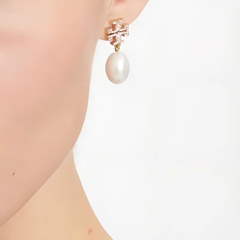TORY BURCH Kira Pearl Drop Earrings-2