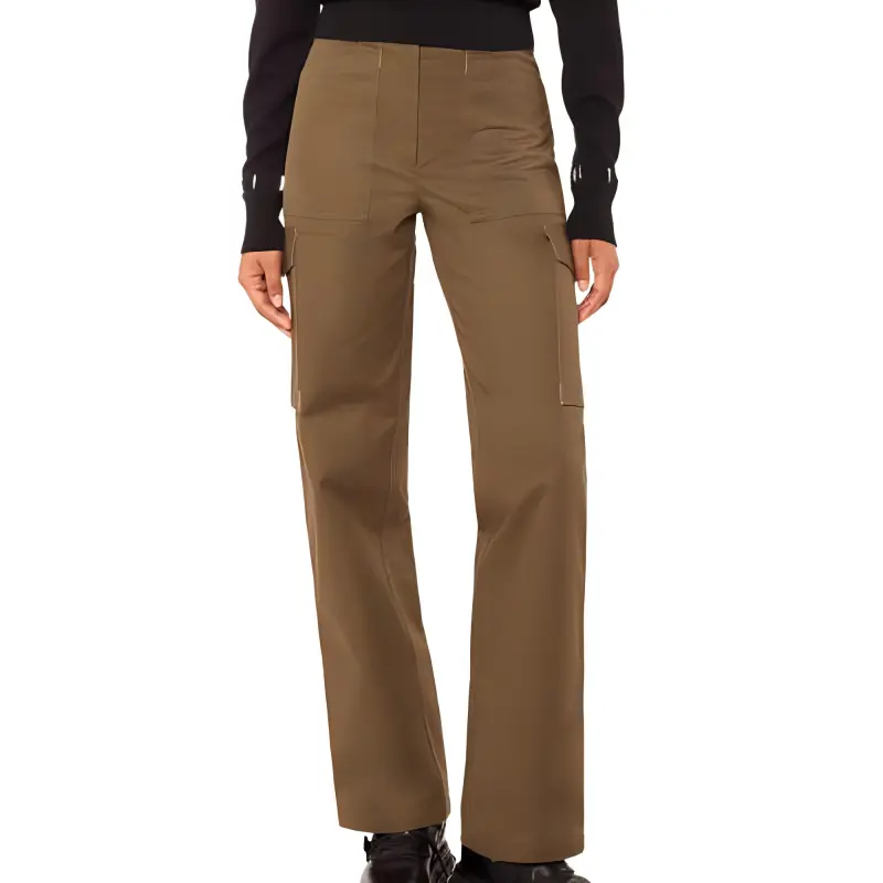Paco Rabanne Mid Rise Straight Leg Pants-2