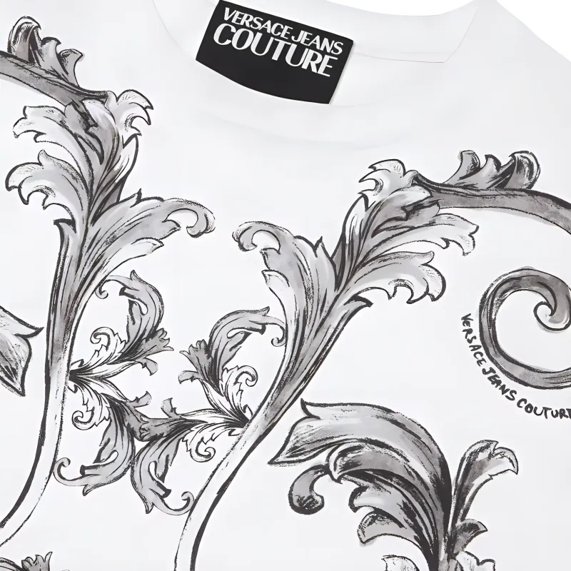 VERSACE JEANS COUTURE Outline Barocco T shirt-2