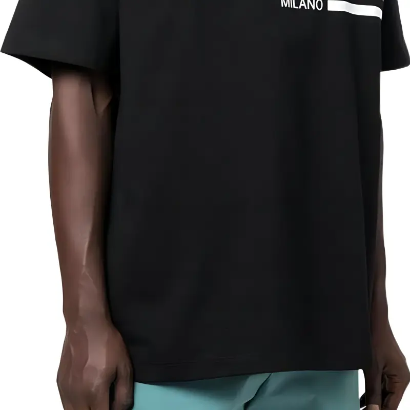 VERSACE FW22 T Shirt Men's Black-4