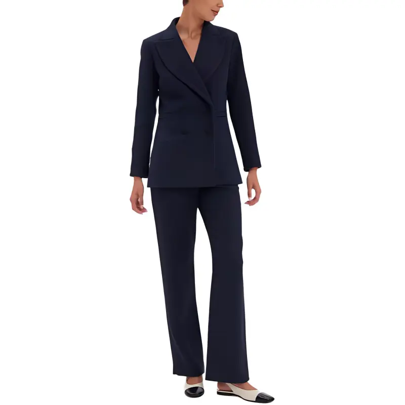 INES DE LA FRESSANGE Business Suit Coat Women's Blue-1