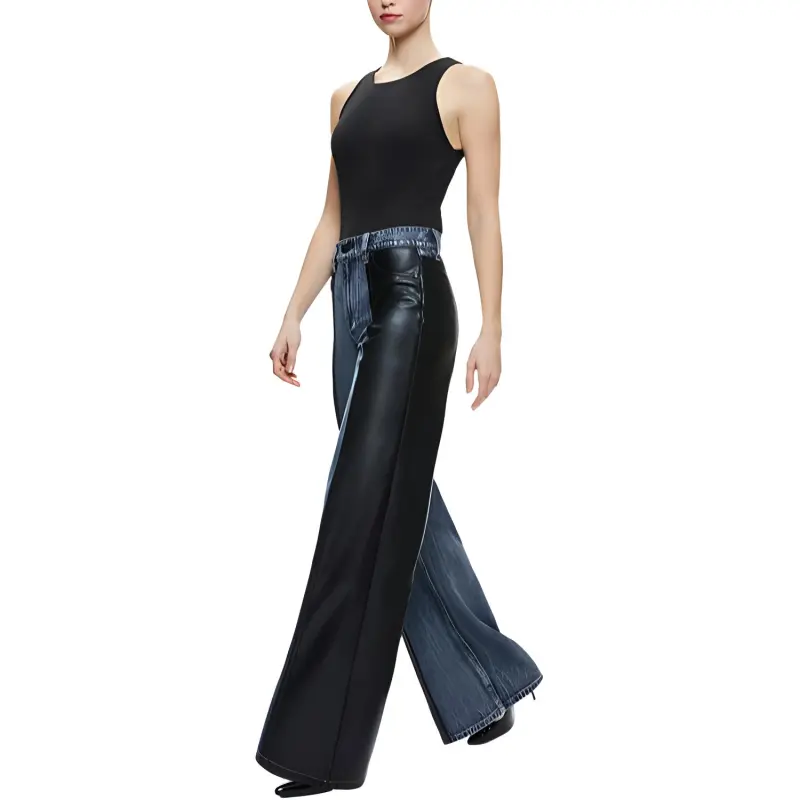ALICE+OLIVIA TRISH Jeans Women's Blue-1