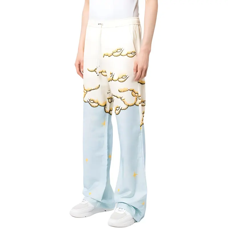 AMIRI Graphic Printed Long Sleeved Pyjama Pants-6