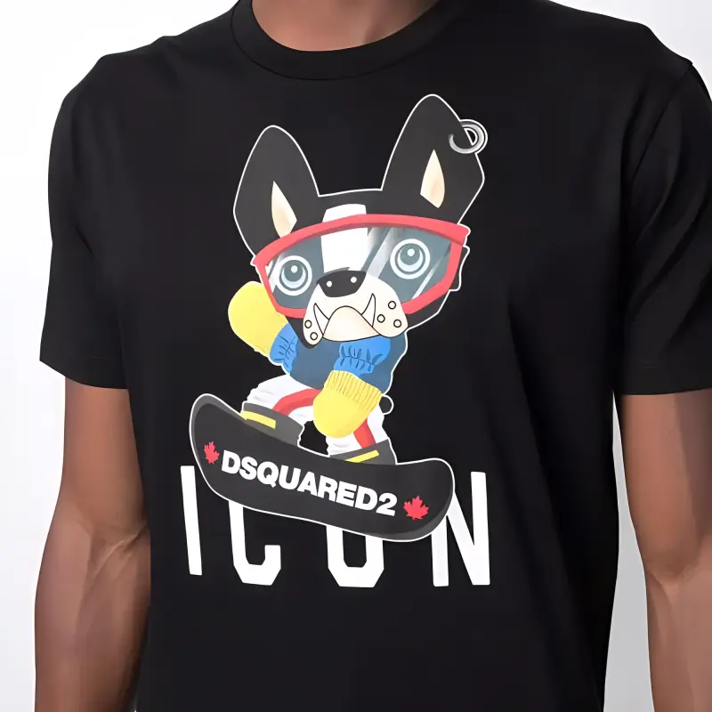 DSQUARED 2 T Shirts Men Black-4