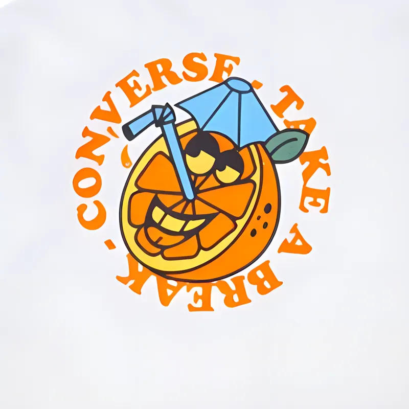 Converse T Shirts Men White-2