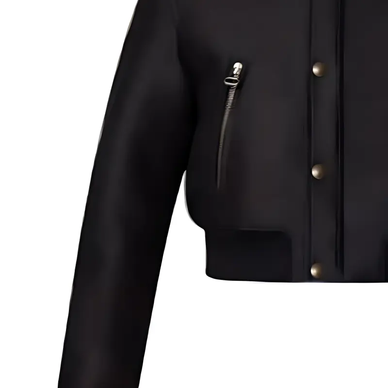 LOUIS VUITTON Cropped Mikado Bomber Jacket-1
