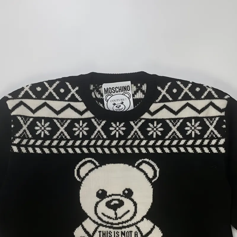 MOSCHINO Sweaters Unisex Black-2