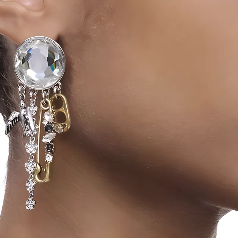 MARC JACOBS The Grunge Glam Earrings-2