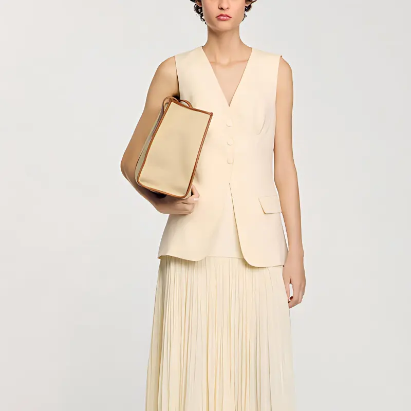 Sandro Dart detail Waistcoat-1