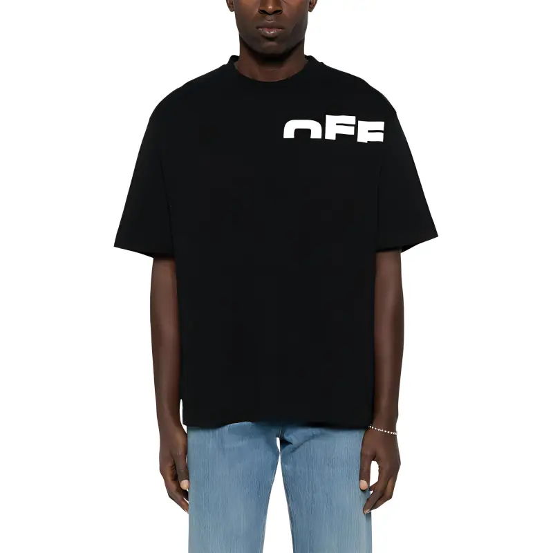 OFF WHITE Off Split Crewneck T Shirt-1