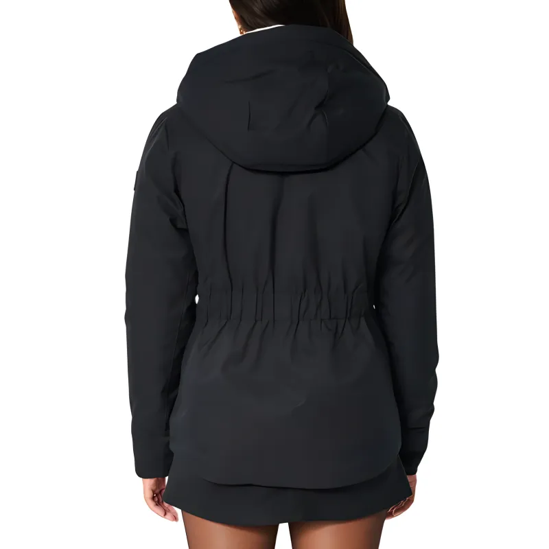Hollister Puffer Jacket Women's Black-2