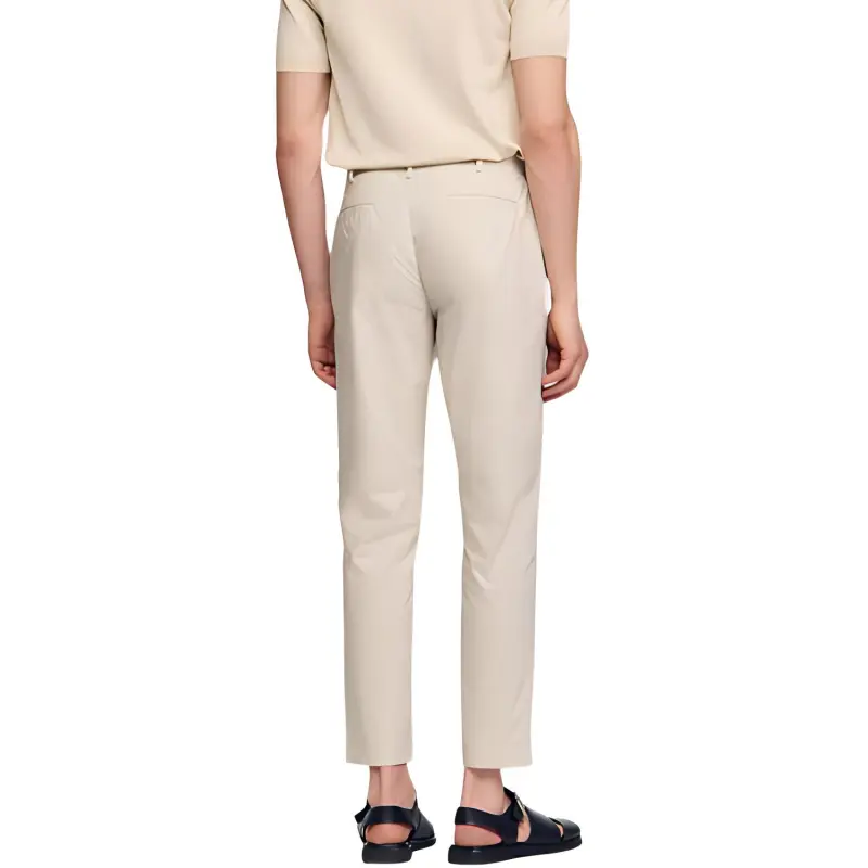 Sandro Casual Pants Men's Light Gray-2