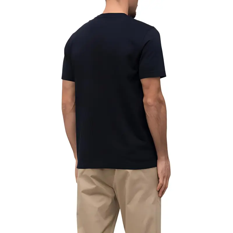 Moncler Faded Logo Motif Crewneck T Shirt-3