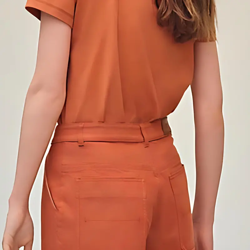 HERMES T-Shirts Women's Orange-3
