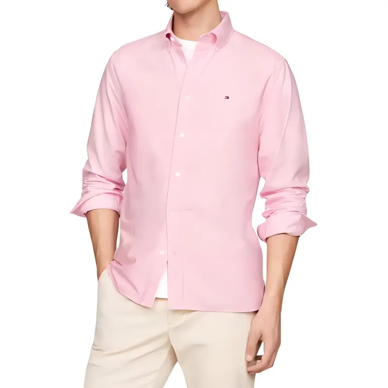 Tommy Hilfiger Shirt Men's Pink-2